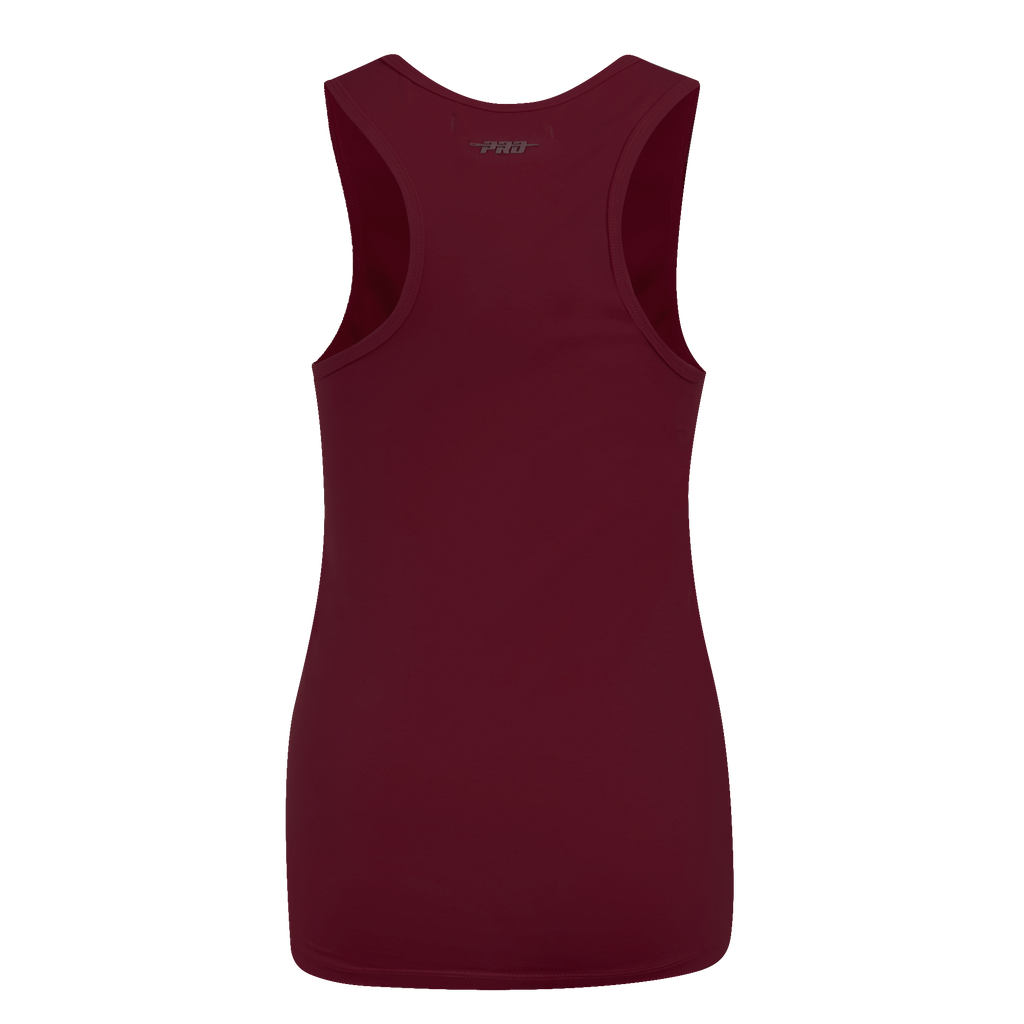 MLB PHILADELPHIA PHILLIES TRIPLE TONAL RELAXED FIT WOMEN'S RACERBACK (WINE)