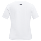 MLB PHILADELPHIA PHILLIES RETRO CLASSIC SHORT SLEEVE WOMEN'S SLIM FIT TOP (WHITE)