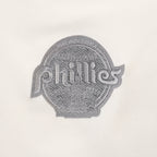 MLB PHILADELPHIA PHILLIES REVERSE FRENCH TERRY CHANDAIL À COL ROND EN MOLLETON POUR FEMME (COQUILLE D'ŒUF)
