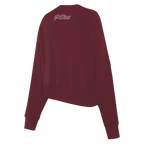 MLB PHILADELPHIA PHILLIES RETRO CLASSIC WOMEN'S CREWNECK (WINE)
