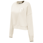 MLB PHILADELPHIA PHILLIES NEUTRAL CHANDAIL À COL ROND RÉTRO POUR FEMME (COQUILLE D'ŒUF)