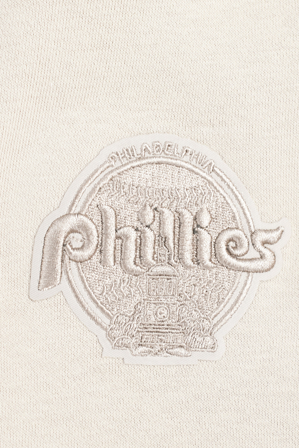 MLB PHILADELPHIA PHILLIES NEUTRAL CHANDAIL À COL ROND RÉTRO POUR FEMME (COQUILLE D'ŒUF)