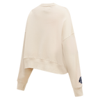 MLB PHILADELPHIA PHILLIES VARSITY BLUES WOMEN'S CREWNECK (LINEN)