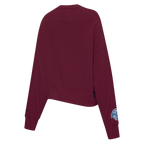 MLB PHILADELPHIA PHILLIES VARSITY BLUES WOMEN'S CREWNECK (WINE)