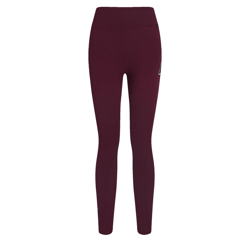 MLB PHILADELPHIA PHILLIES RETRO MASHUP WOMEN'S JERSEY LEGGING (WINE)