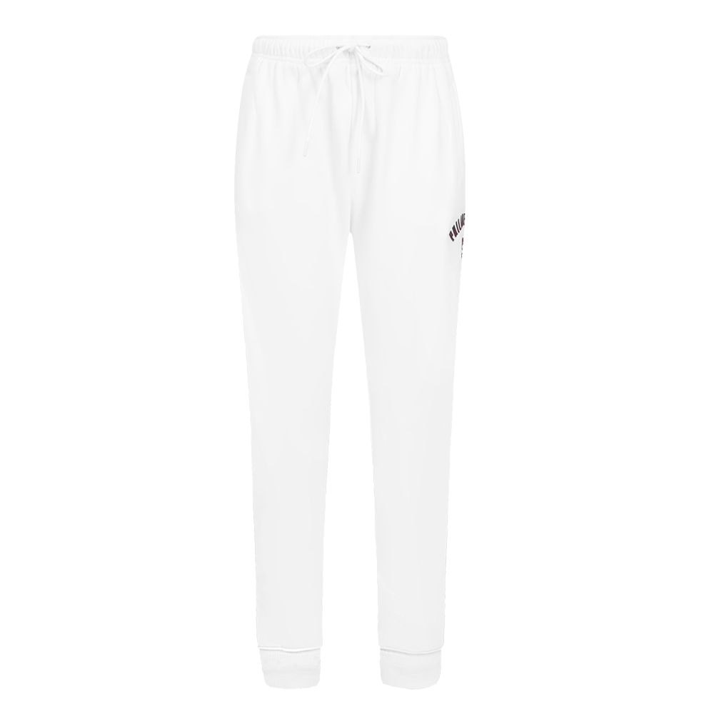MLB PHILADELPHIA PHILLIES RETRO CLASSIC WOMEN'S FLEECE SWEATPANT (WHITE)