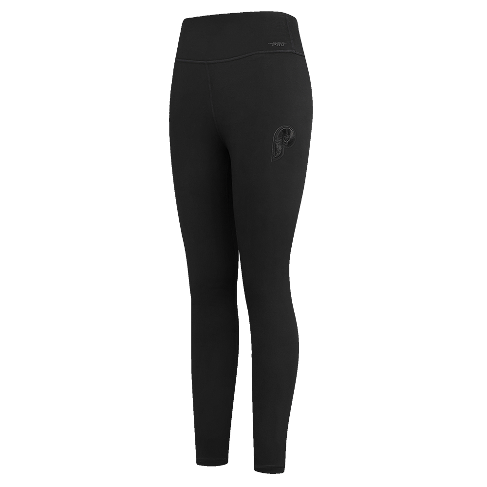 MLB PHILADELPHIA PHILLIES NEUTRAL LEGGING RÉTRO EN JERSEY POUR FEMME (NOIR)