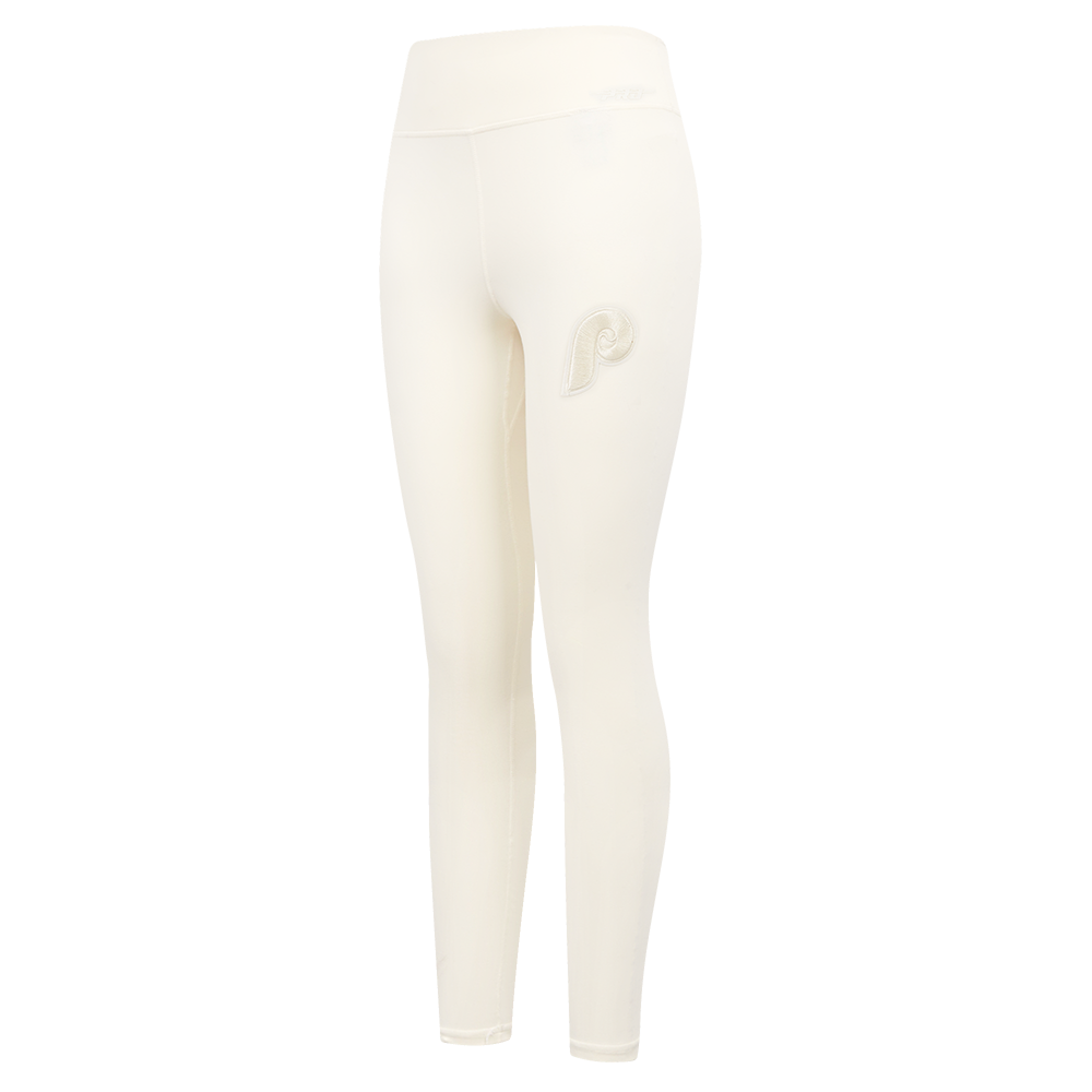 MLB PHILADELPHIA PHILLIES NEUTRAL LEGGING RÉTRO EN JERSEY POUR FEMME (COQUILLE D'ŒUF)