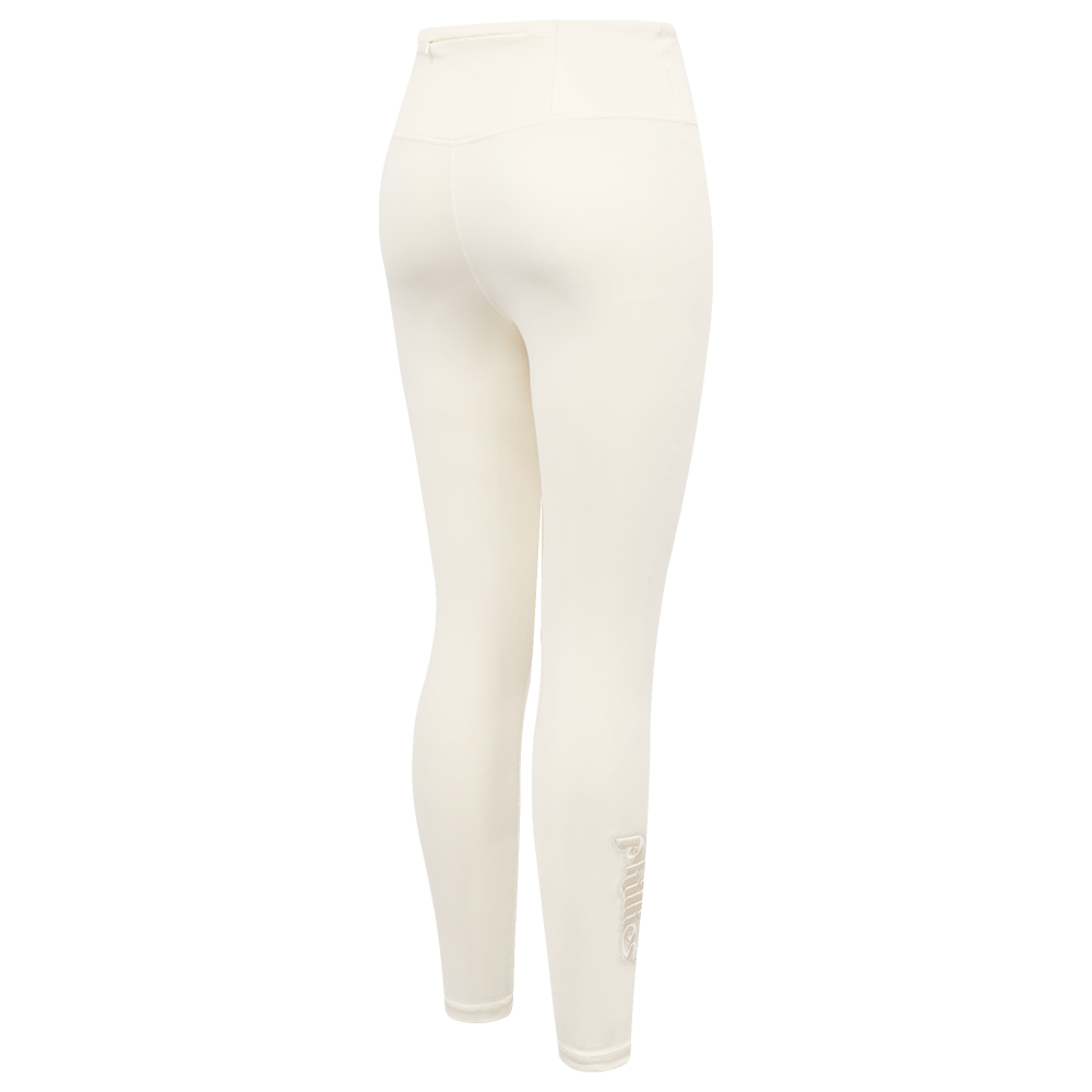 MLB PHILADELPHIA PHILLIES NEUTRAL LEGGING RÉTRO EN JERSEY POUR FEMME (COQUILLE D'ŒUF)