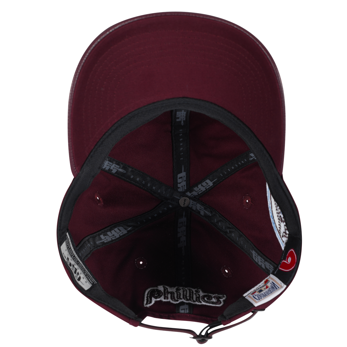 MLB PHILADELPHIA PHILLIES GAME DAY CLASSICS CASQUETTE DAD HAT POUR FEMME (LIE-DE-VIN)