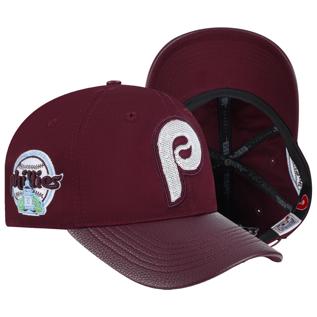 MLB PHILADELPHIA PHILLIES GAME DAY CLASSICS CASQUETTE DAD HAT POUR FEMME (LIE-DE-VIN)