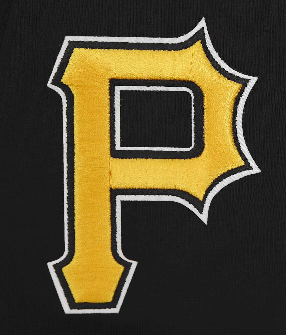 MLB PITTSBURGH PIRATES TEAM PENNANTS T-SHIRT À MANCHES COURTES POUR HOMME (NOIR)