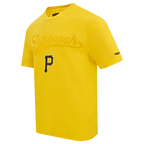 MLB PITTSBURGH PIRATES LIVING LARGE MEN'S CJ DROP SHOULDER TOP (YELLOW)