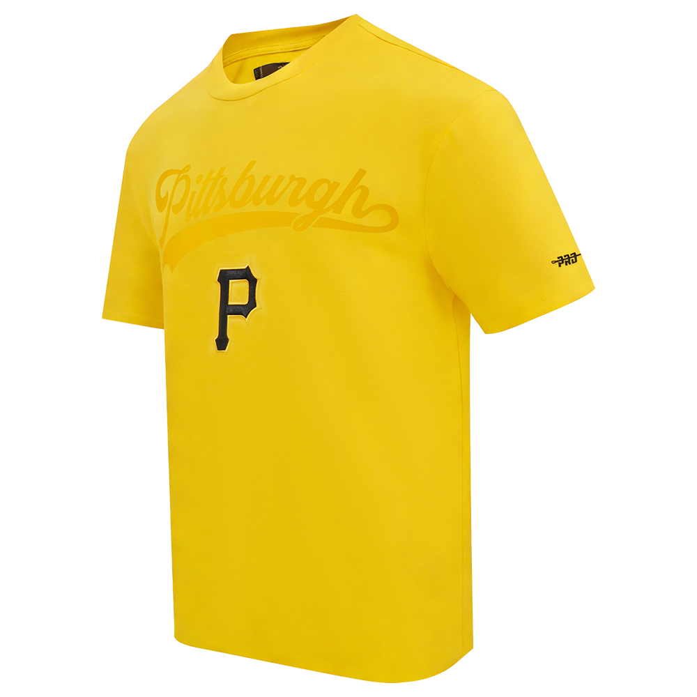 MLB PITTSBURGH PIRATES LIVING LARGE MEN'S CJ DROP SHOULDER TOP (YELLOW)