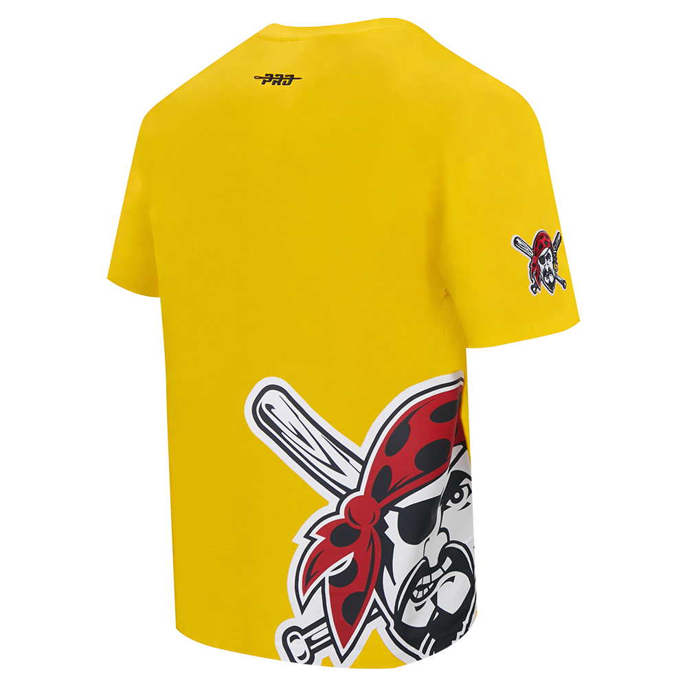 MLB PITTSBURGH PIRATES LIVING LARGE MEN'S CJ DROP SHOULDER TOP (YELLOW)