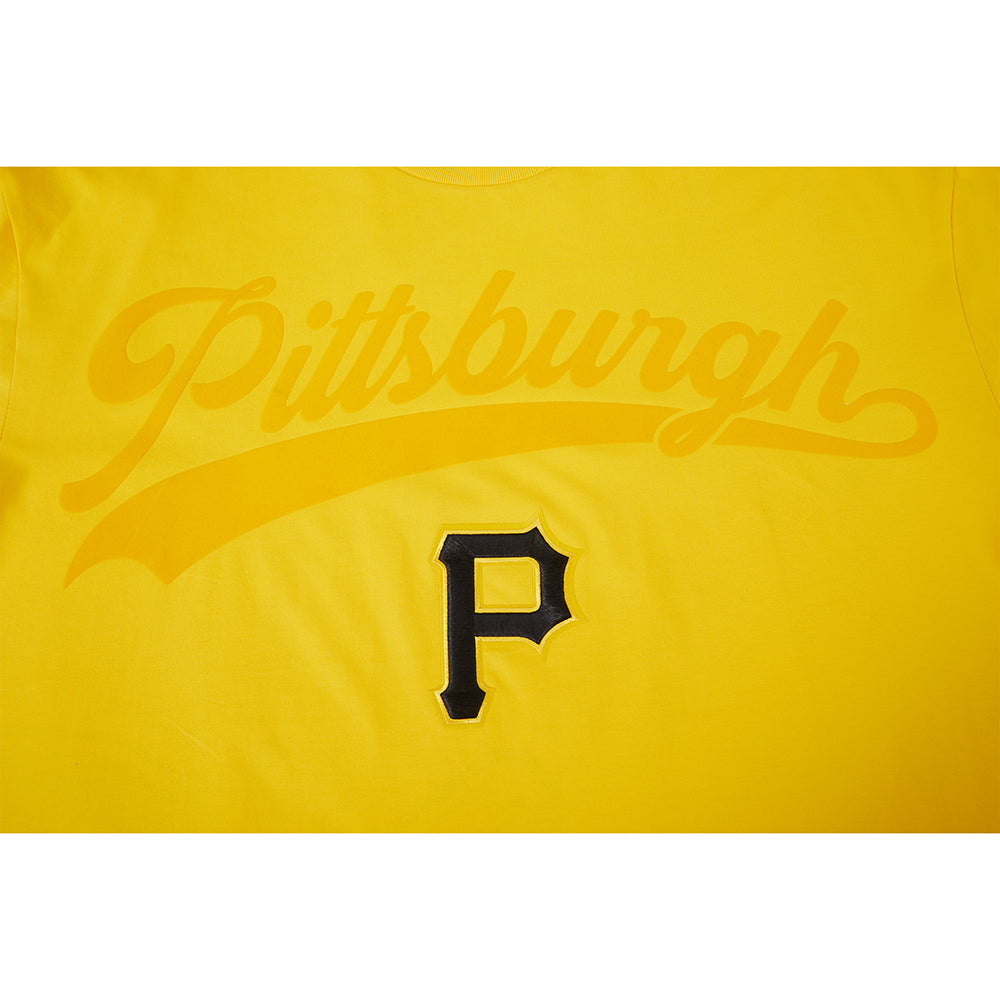 MLB PITTSBURGH PIRATES LIVING LARGE MEN'S CJ DROP SHOULDER TOP (YELLOW)