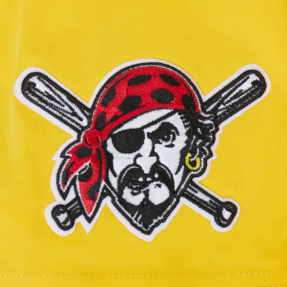 MLB PITTSBURGH PIRATES LIVING LARGE MEN'S CJ DROP SHOULDER TOP (YELLOW)