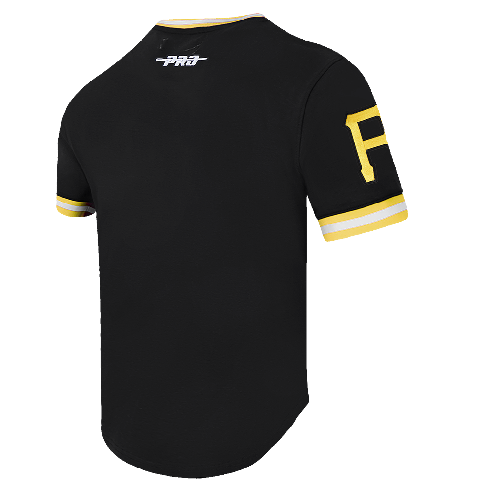 MLB PITTSBURGH PIRATES RETRO CLASSICS MEN'S SHIRT (BLACK/YELLOW)