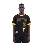 MLB PITTSBURGH PIRATES RETRO CLASSICS MEN'S SHIRT (BLACK/YELLOW)
