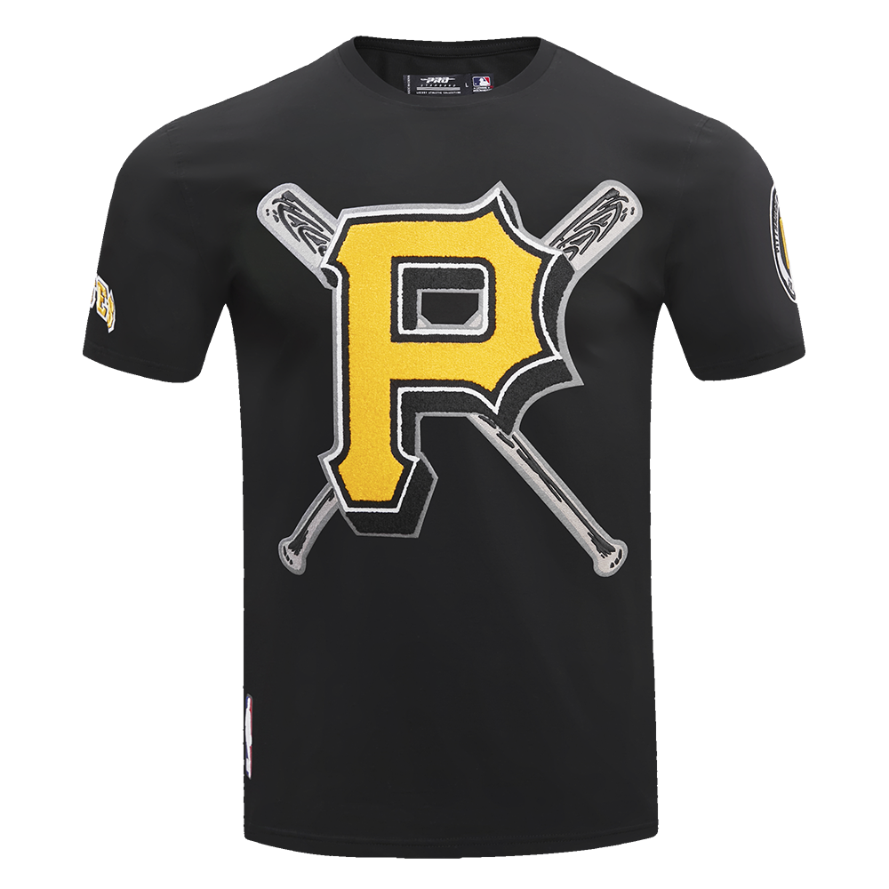 MLB PITTSBURGH PIRATES MASH UP HAUT EN JERSEY SIMPLE POUR HOMME (NOIR)