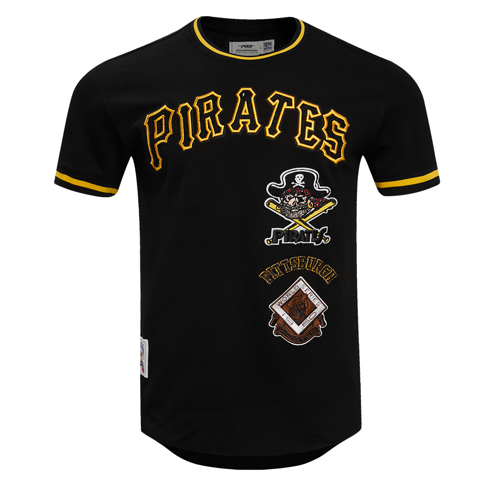 MLB PITTSBURGH PIRATES RETRO CLASSIC MEN'S TOP (BLACK/YELLOW)