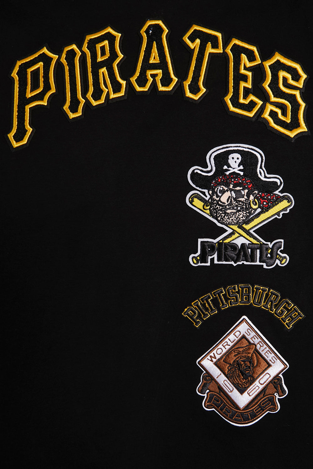 MLB PITTSBURGH PIRATES RETRO CLASSIC MEN'S TOP (BLACK/YELLOW)