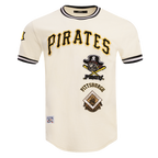 MLB PITTSBURGH PIRATES RETRO CLASSIC HAUT POUR HOMME (COQUILLE D'ŒUF/NOIR)