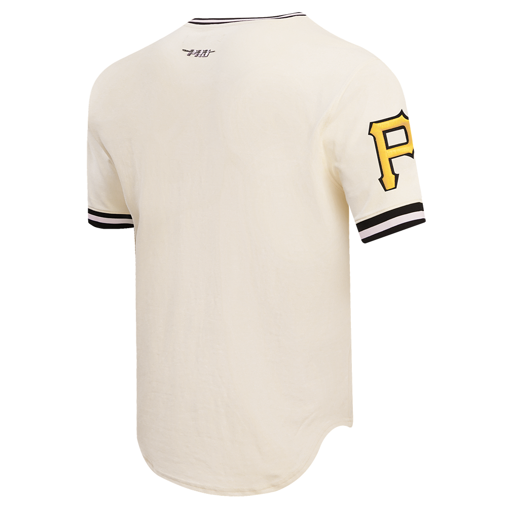 MLB PITTSBURGH PIRATES RETRO CLASSIC HAUT POUR HOMME (COQUILLE D'ŒUF/NOIR)