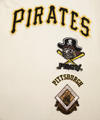 MLB PITTSBURGH PIRATES RETRO CLASSIC HAUT POUR HOMME (COQUILLE D'ŒUF/NOIR)
