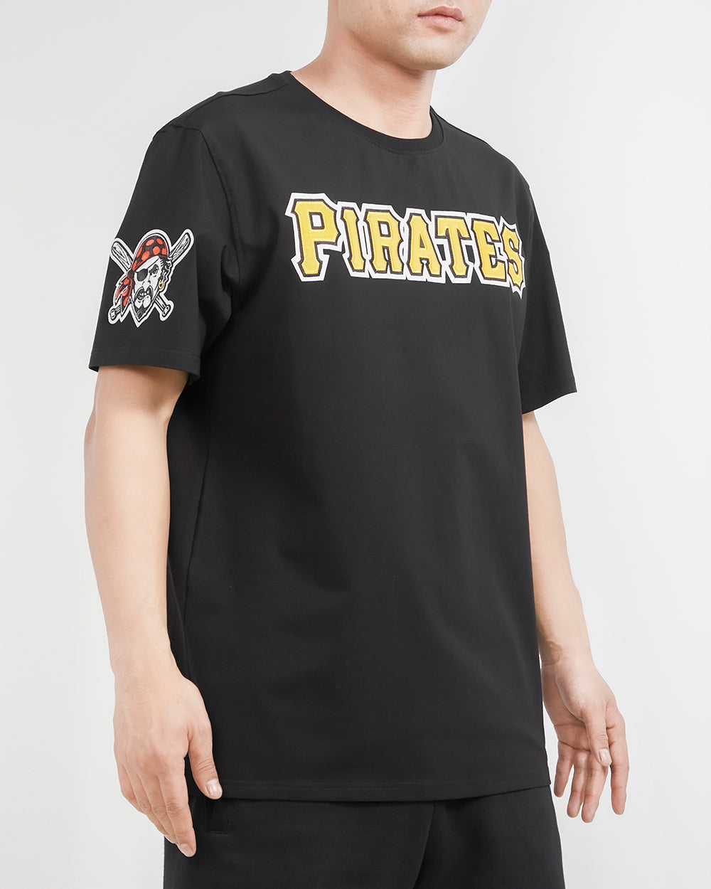 MLB PITTSBURGH PIRATES TACKLE TWILL MEN'S TOP (BLACK)