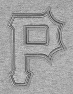 MLB PITTSBURGH PIRATES NEUTRAL HAUT EN JERSEY DE COTON À ÉPAULES TOMBANTES POUR HOMME (GRIS CHINÉ FONCÉ)