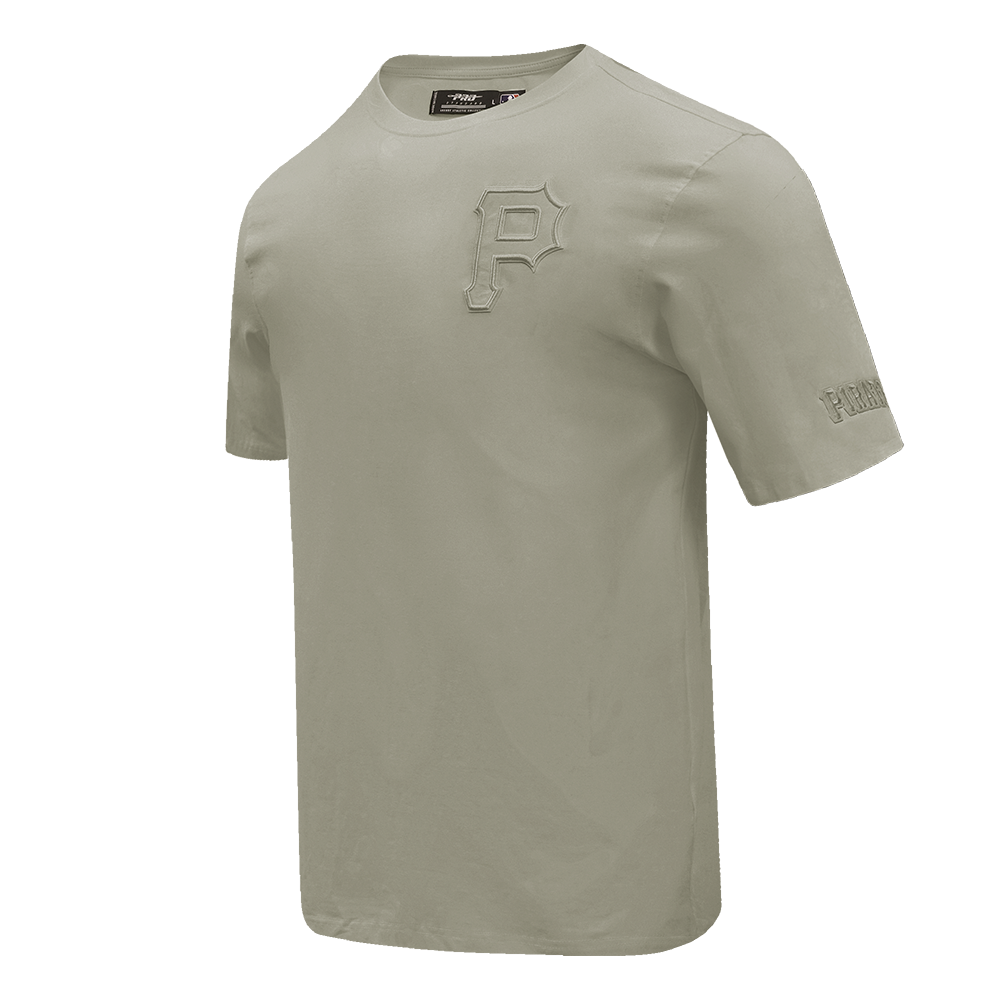 MLB PITTSBURGH PIRATES NEUTRAL HAUT EN JERSEY DE COTON À ÉPAULES TOMBANTES POUR HOMME (TAUPE)