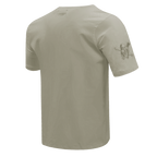 MLB PITTSBURGH PIRATES NEUTRAL HAUT EN JERSEY DE COTON À ÉPAULES TOMBANTES POUR HOMME (TAUPE)