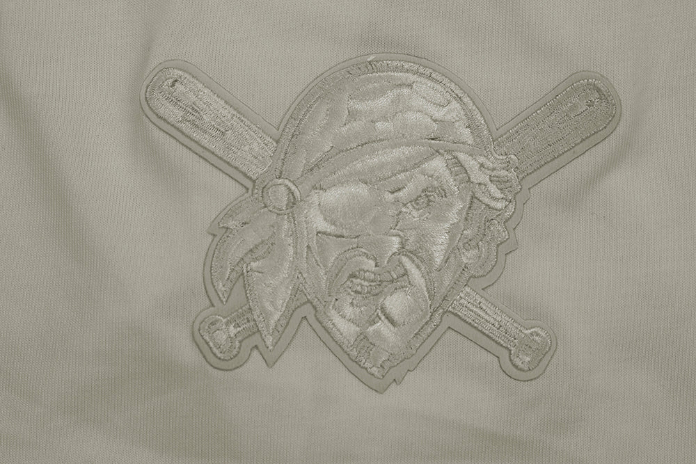MLB PITTSBURGH PIRATES NEUTRAL HAUT EN JERSEY DE COTON À ÉPAULES TOMBANTES POUR HOMME (TAUPE)