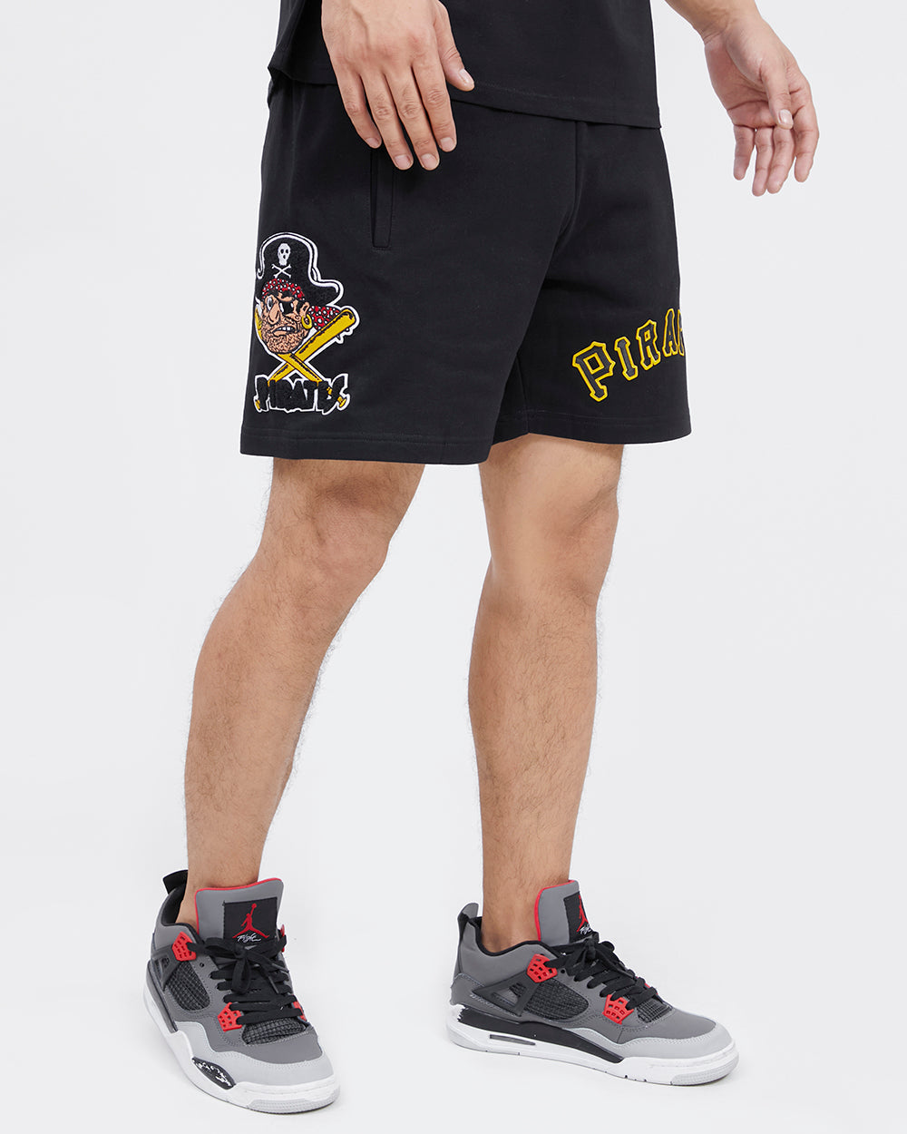 MLB PITTSBURGH PIRATES RETRO CLASSIC MEN'S SHORT (BLACK)