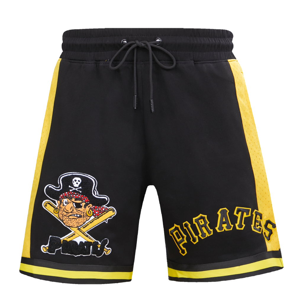 MLB PITTSBURGH PIRATES RETRO CLASSIC SHORT 2.0 POUR HOMME (NOIR/JAUNE)
