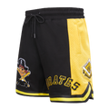 MLB PITTSBURGH PIRATES RETRO CLASSIC SHORT 2.0 POUR HOMME (NOIR/JAUNE)