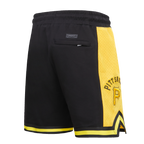 MLB PITTSBURGH PIRATES RETRO CLASSIC SHORT 2.0 POUR HOMME (NOIR/JAUNE)