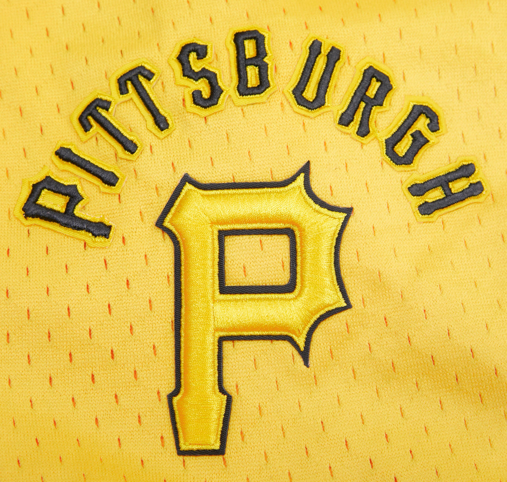 MLB PITTSBURGH PIRATES RETRO CLASSIC SHORT 2.0 POUR HOMME (NOIR/JAUNE)