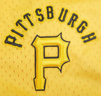 MLB PITTSBURGH PIRATES RETRO CLASSIC SHORT 2.0 POUR HOMME (NOIR/JAUNE)
