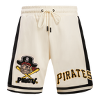 MLB PITTSBURGH PIRATES RETRO CLASSIC SHORT 2.0 POUR HOMME (COQUILLE D'ŒUF/NOIR)