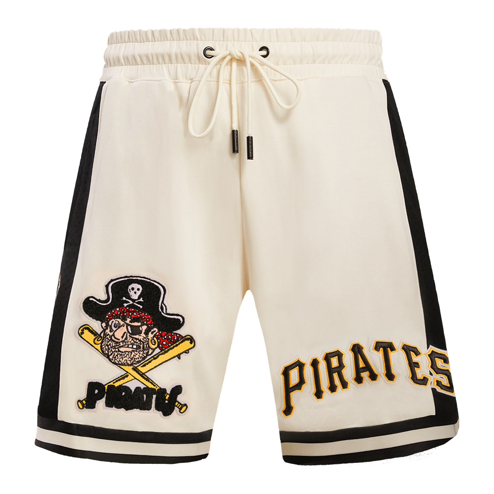 MLB PITTSBURGH PIRATES RETRO CLASSIC MEN'S 2.0 SHORT (EGGSHELL/ BLACK)