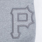 MLB PITTSBURGH PIRATES NEUTRAL SHORT EN MOLLETON POUR HOMME (GRIS CHINÉ FONCÉ)