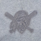 MLB PITTSBURGH PIRATES NEUTRAL SHORT EN MOLLETON POUR HOMME (GRIS CHINÉ FONCÉ)