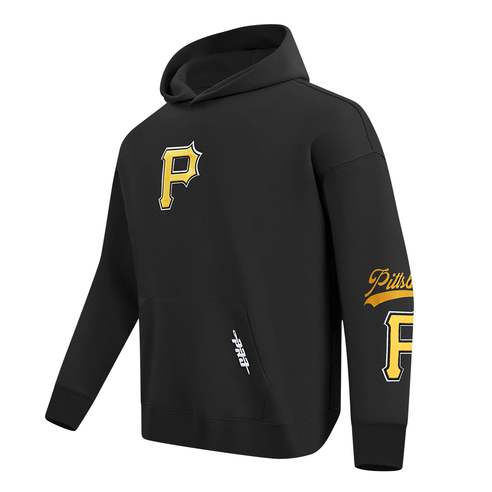 MLB PITTSBURGH PIRATES LIVING LARGE CHANDAIL À CAPUCHON POUR HOMME (NOIR)