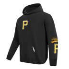 MLB PITTSBURGH PIRATES LIVING LARGE CHANDAIL À CAPUCHON POUR HOMME (NOIR)
