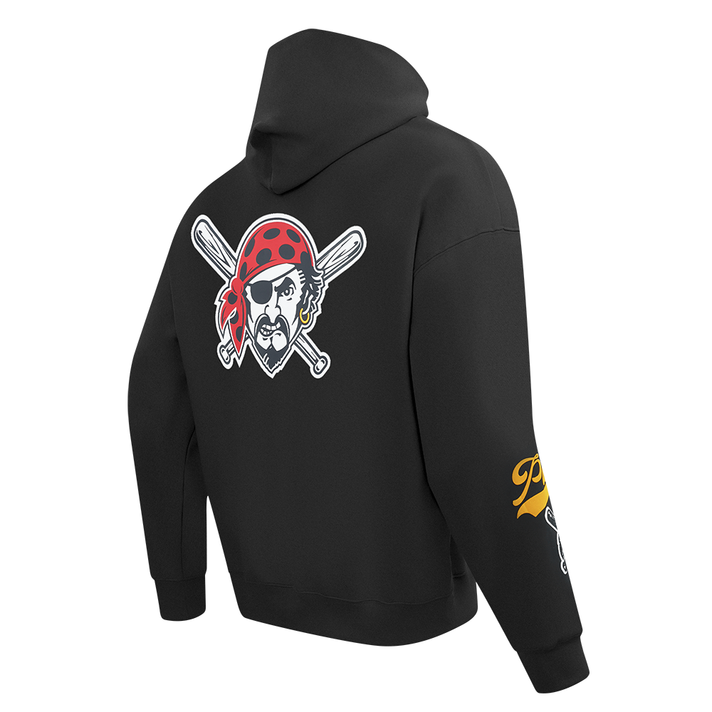 MLB PITTSBURGH PIRATES LIVING LARGE CHANDAIL À CAPUCHON POUR HOMME (NOIR)