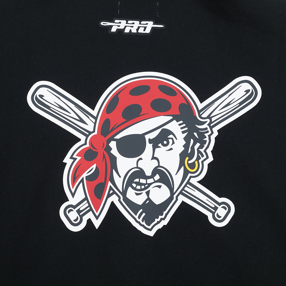MLB PITTSBURGH PIRATES LIVING LARGE CHANDAIL À CAPUCHON POUR HOMME (NOIR)