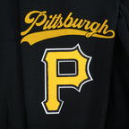 MLB PITTSBURGH PIRATES LIVING LARGE CHANDAIL À CAPUCHON POUR HOMME (NOIR)