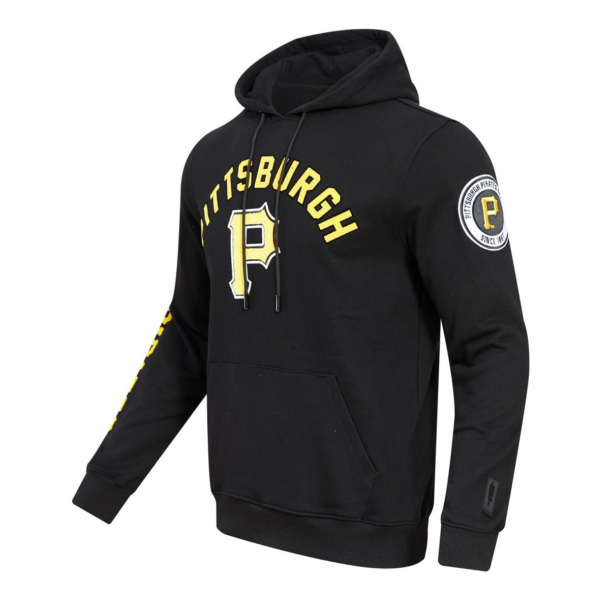 MLB PITTSBURGH PIRATES CLASSIC MEN'S PULLOVER HOODIE (BLACK)